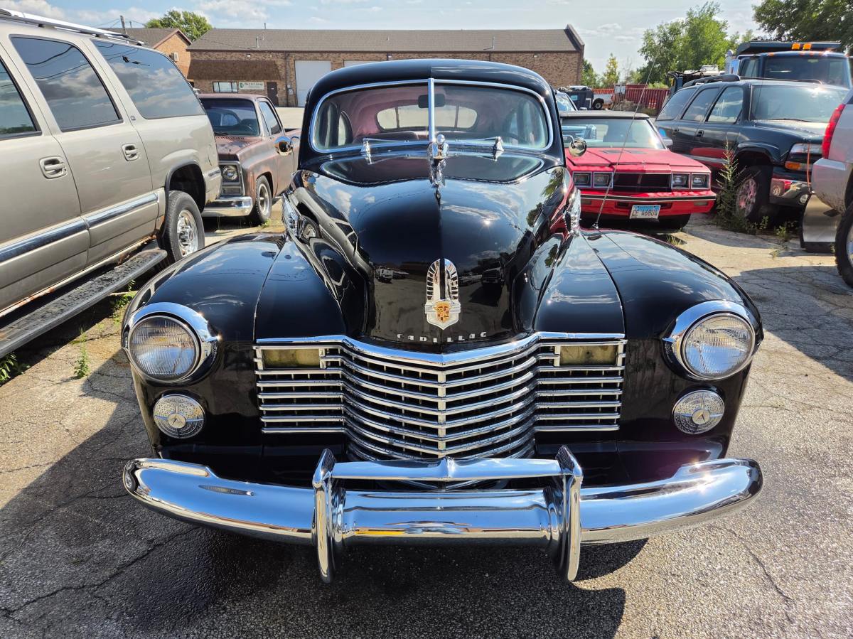 1941 Cadillac Series 61 Touring Sedan Project — exterior front three-quarter view