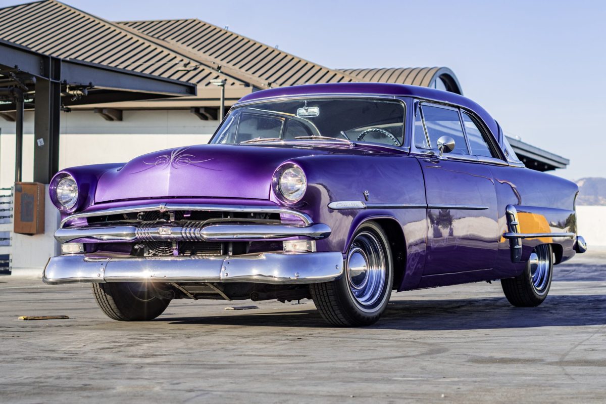 302-Powered 1953 Ford Crestline Victoria — exterior front three-quarter view
