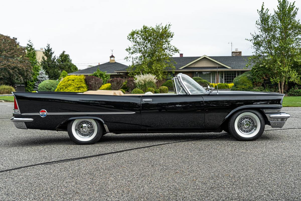 23-Years-Owned 1957 Chrysler 300C Convertible — exterior front three-quarter view