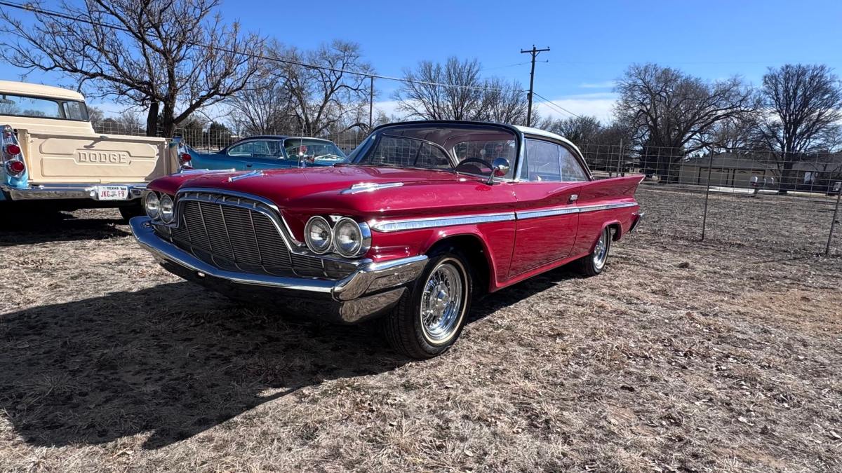 383-Powered 1960 DeSoto Fireflite 2-Door Hardtop — exterior front three-quarter view