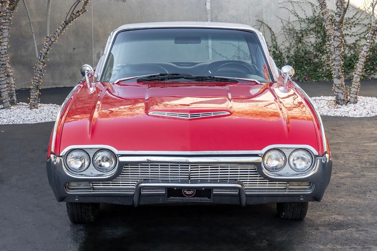 1961 Ford Thunderbird Coupe — exterior front three-quarter view