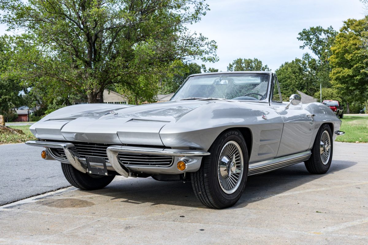 1964 Chevrolet Corvette Convertible 4-Speed — exterior front three-quarter view