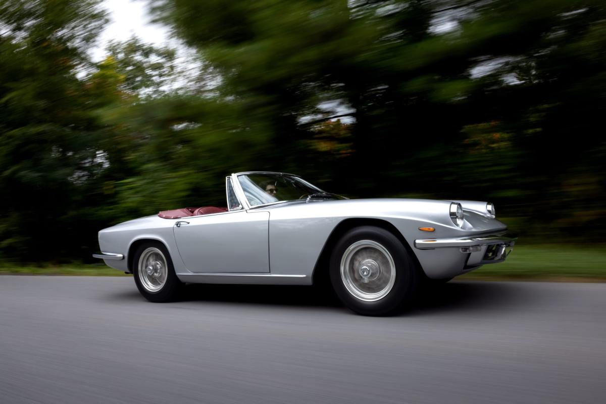 Ex–Neil Peart 1965 Maserati Mistral 3500 Spyder