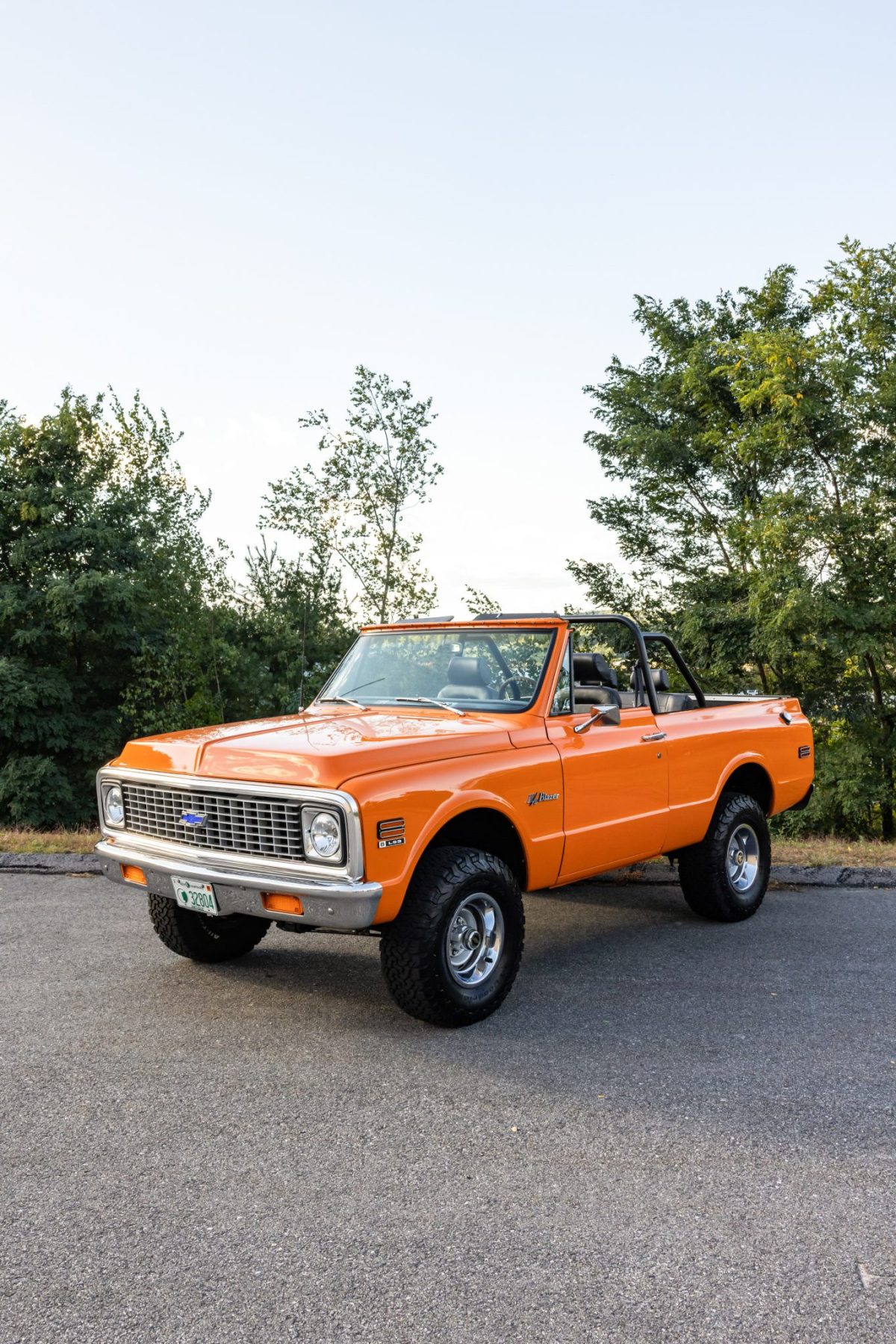 LS3-Powered 1971 Chevrolet K5 Blazer 4×4 — exterior front three-quarter view