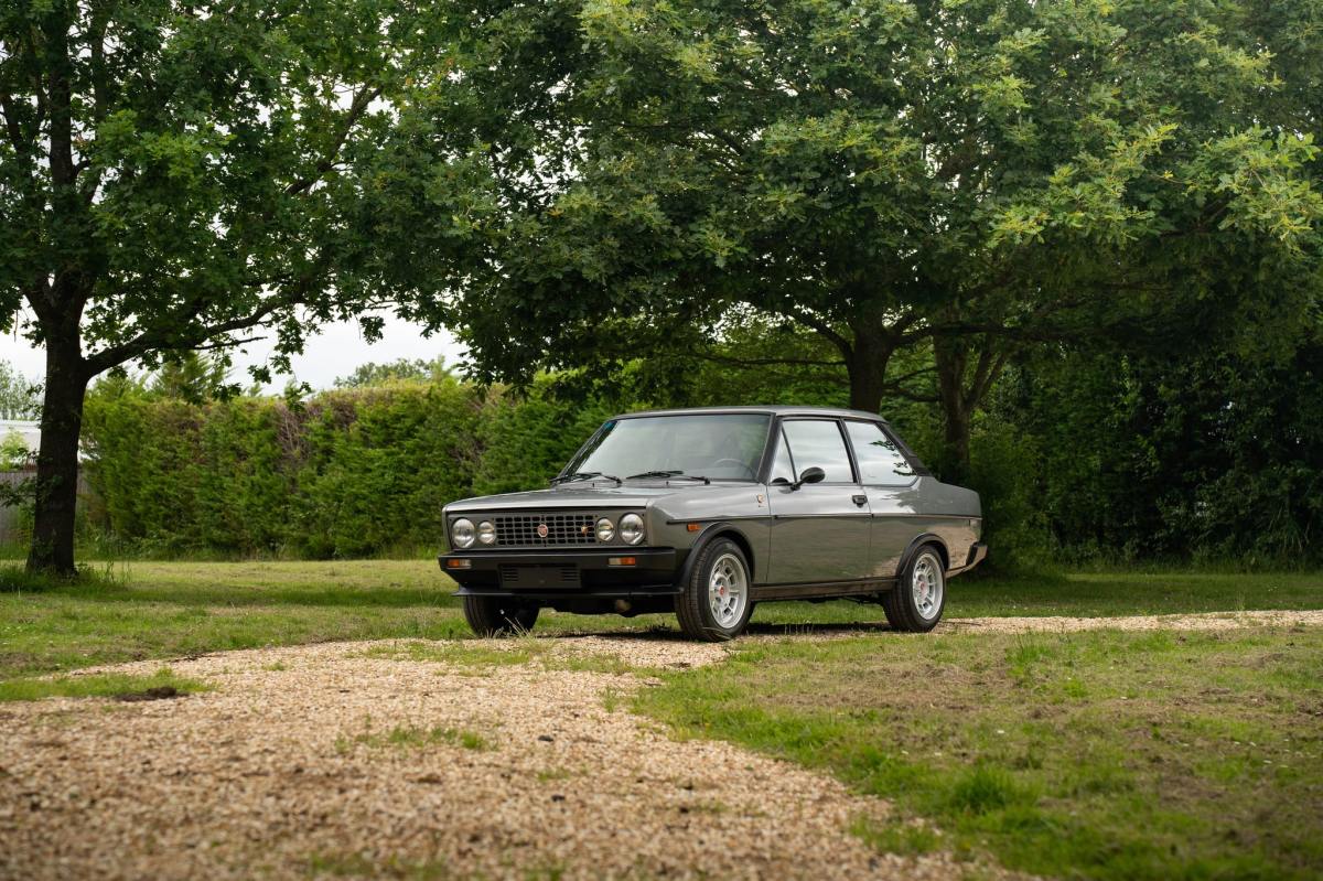 1984 Fiat 131 Racing Volumetrico Abarth — exterior front three-quarter view