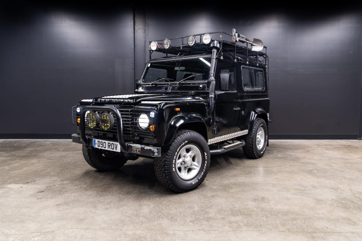 1987 Land Rover 90 Turbodiesel 5-Speed — exterior front three-quarter view