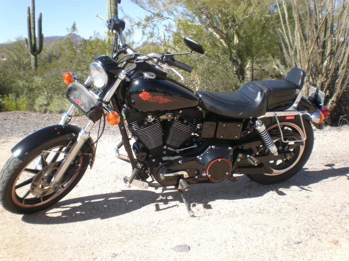 Larry Ragland’s 1991 Harley-Davidson Sturgis — exterior front three-quarter view