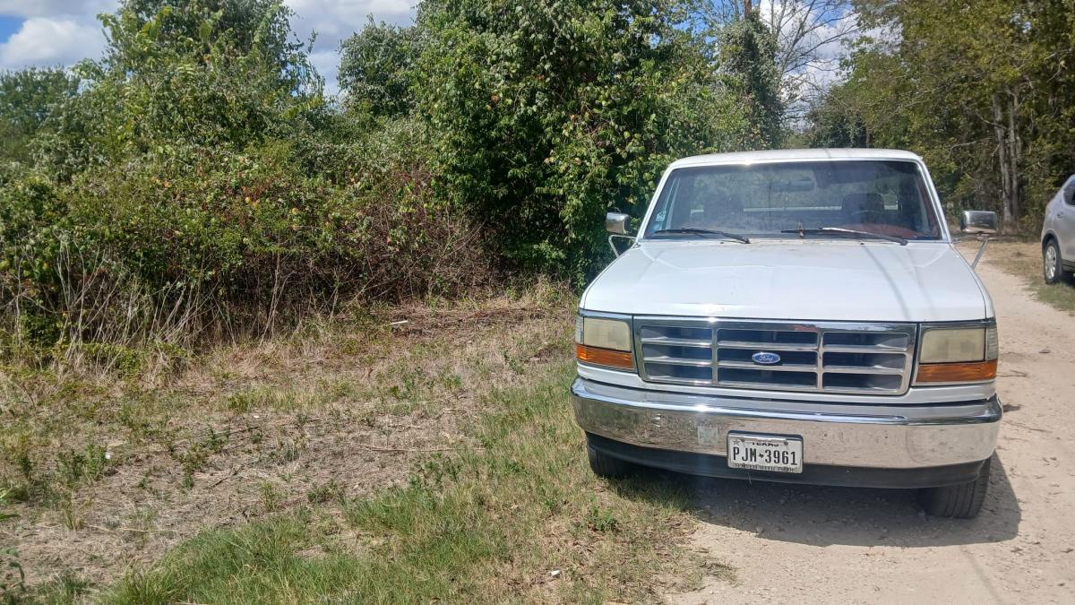 1995 Ford F-250 XL 5.8L — exterior front three-quarter view