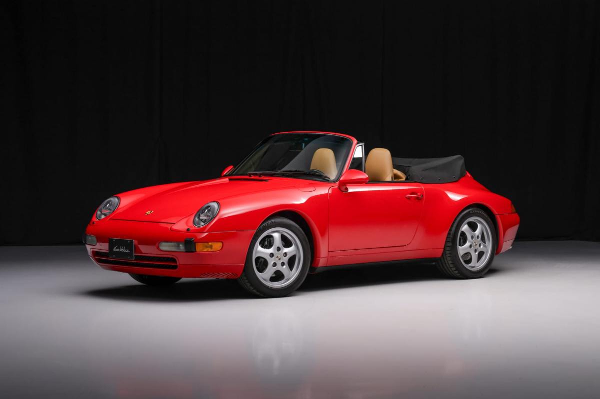 35k-Mile 1997 Porsche 911 Carrera Cabriolet 6-Speed