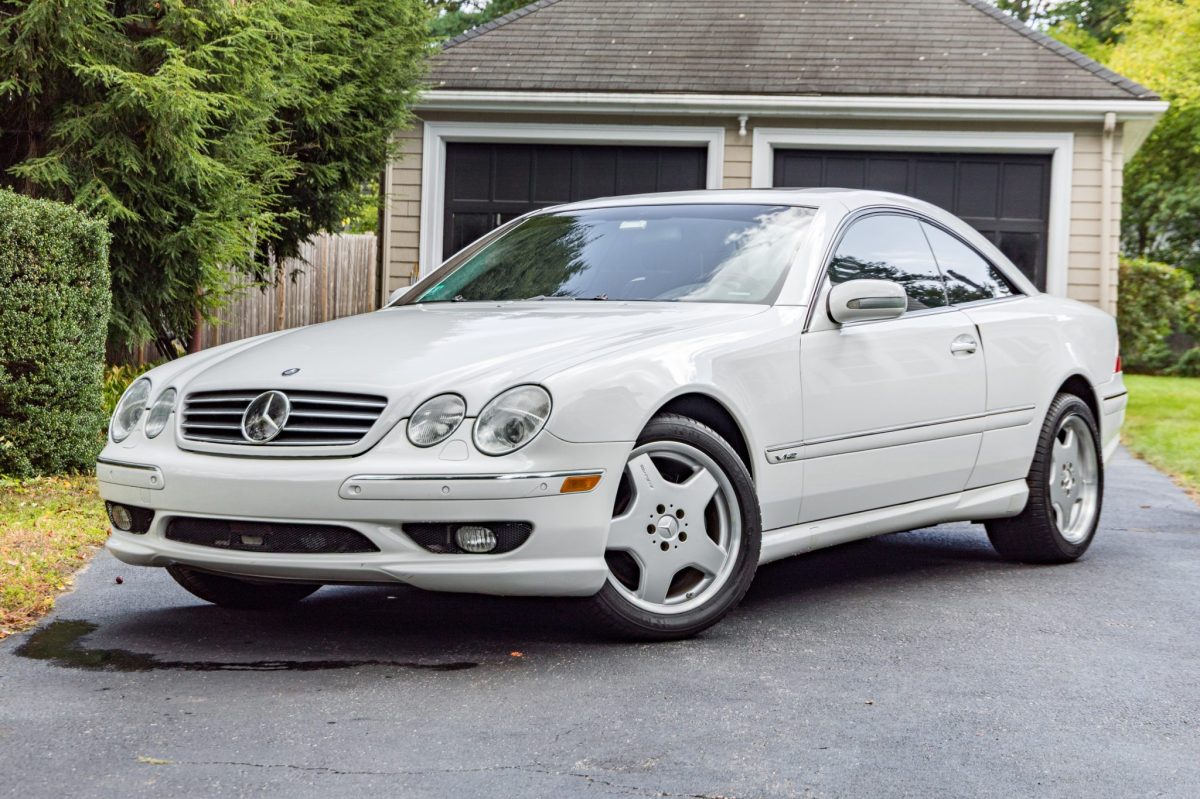 2001 Mercedes-Benz CL600 — exterior front three-quarter view