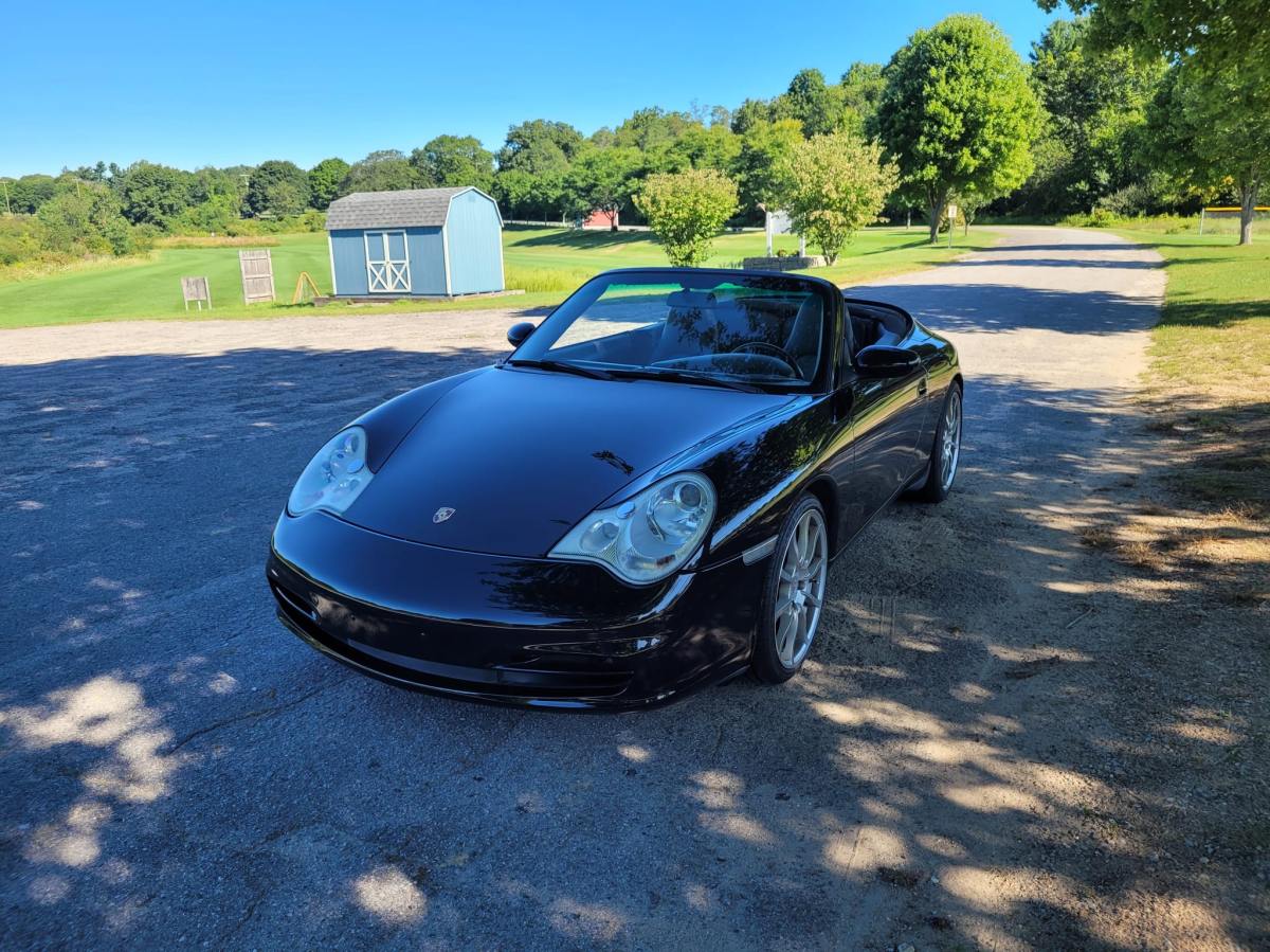 38k-Mile 2003 Porsche 911 Carrera Cabriolet 6-Speed