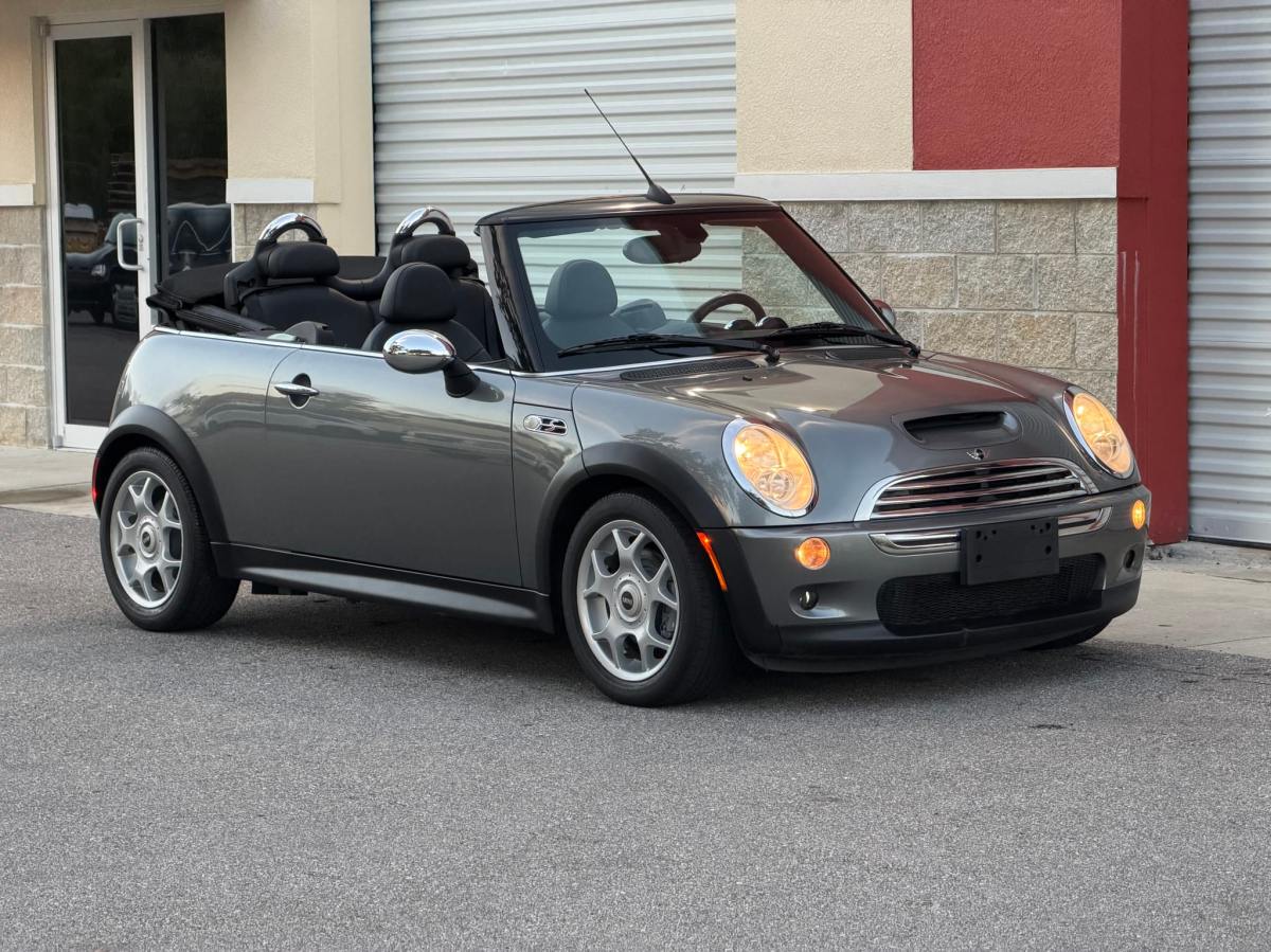 2008 Mini Cooper S Convertible 6-Speed — exterior front three-quarter view