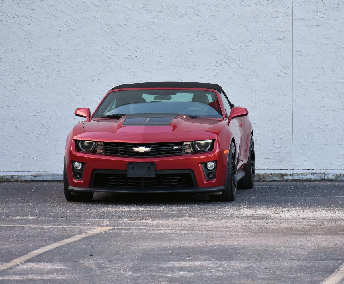 16k-Mile 2013 Chevrolet Camaro ZL1 Convertible 6-Speed