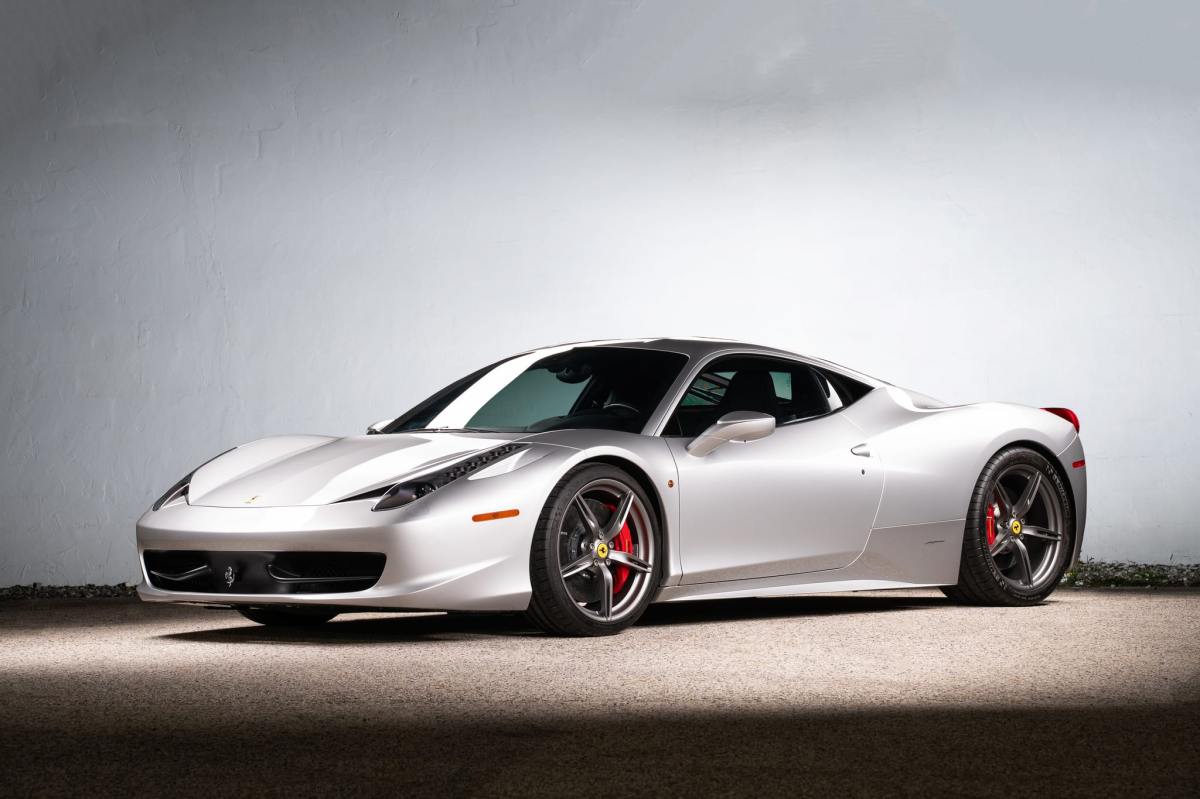 12k-Mile 2014 Ferrari 458 Italia