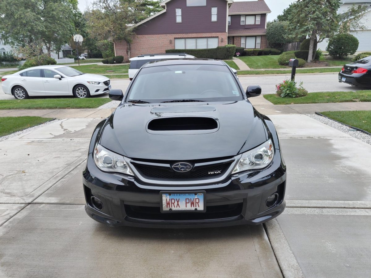 44k-Mile 2014 Subaru Impreza WRX Limited 5-Speed — exterior front three-quarter view