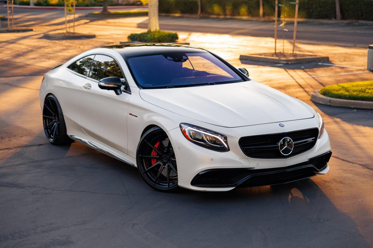 38k-Mile 2015 Mercedes-Benz S63 AMG Coupe 4MATIC