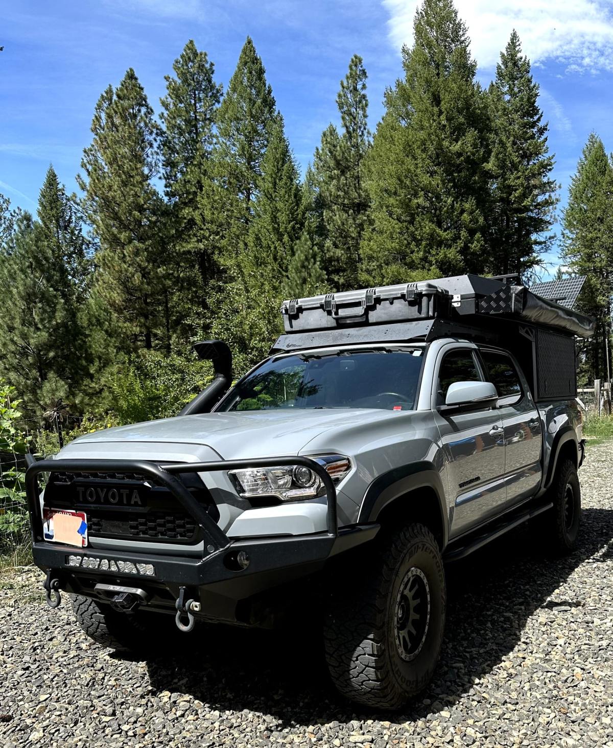 Overland-Modified 2019 Toyota Tacoma TRD Off-Road Double Cab 4×4
