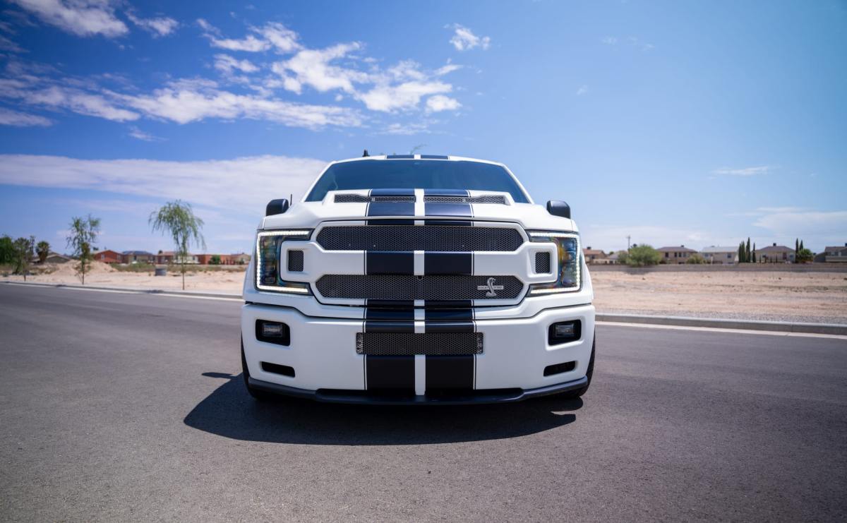 Twin-Turbocharged, 9k-Mile 2020 Ford F-150 Shelby Super Snake Sport 4×4