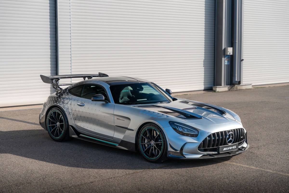 2,200-Kilometer Euro 2021 Mercedes-AMG GT Black Series AMG ONE Edition