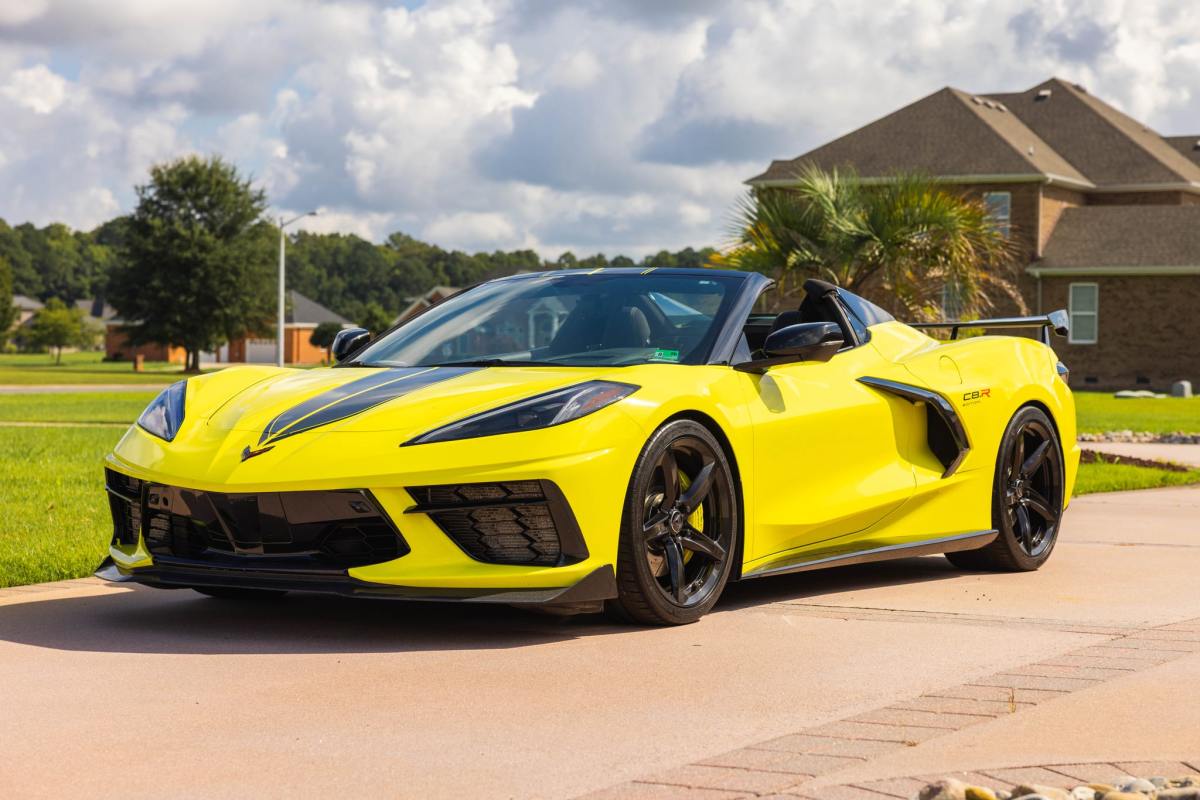 Supercharged 2022 Chevrolet Corvette C8.R Championship Edition Convertible