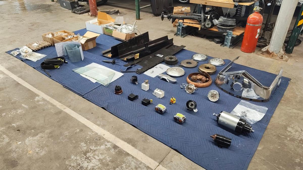 Mercedes-Benz 540 K Parts Collection