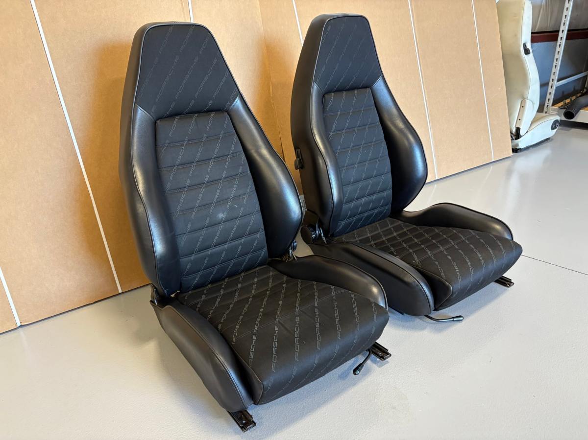 Sport Seats for Porsche — exterior front three-quarter view